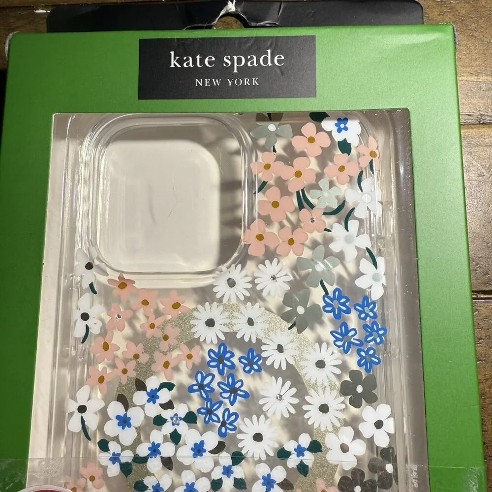 Kate Spade New York Apple iPhone 14 Pro Max Case with MagSafe Floral Design New